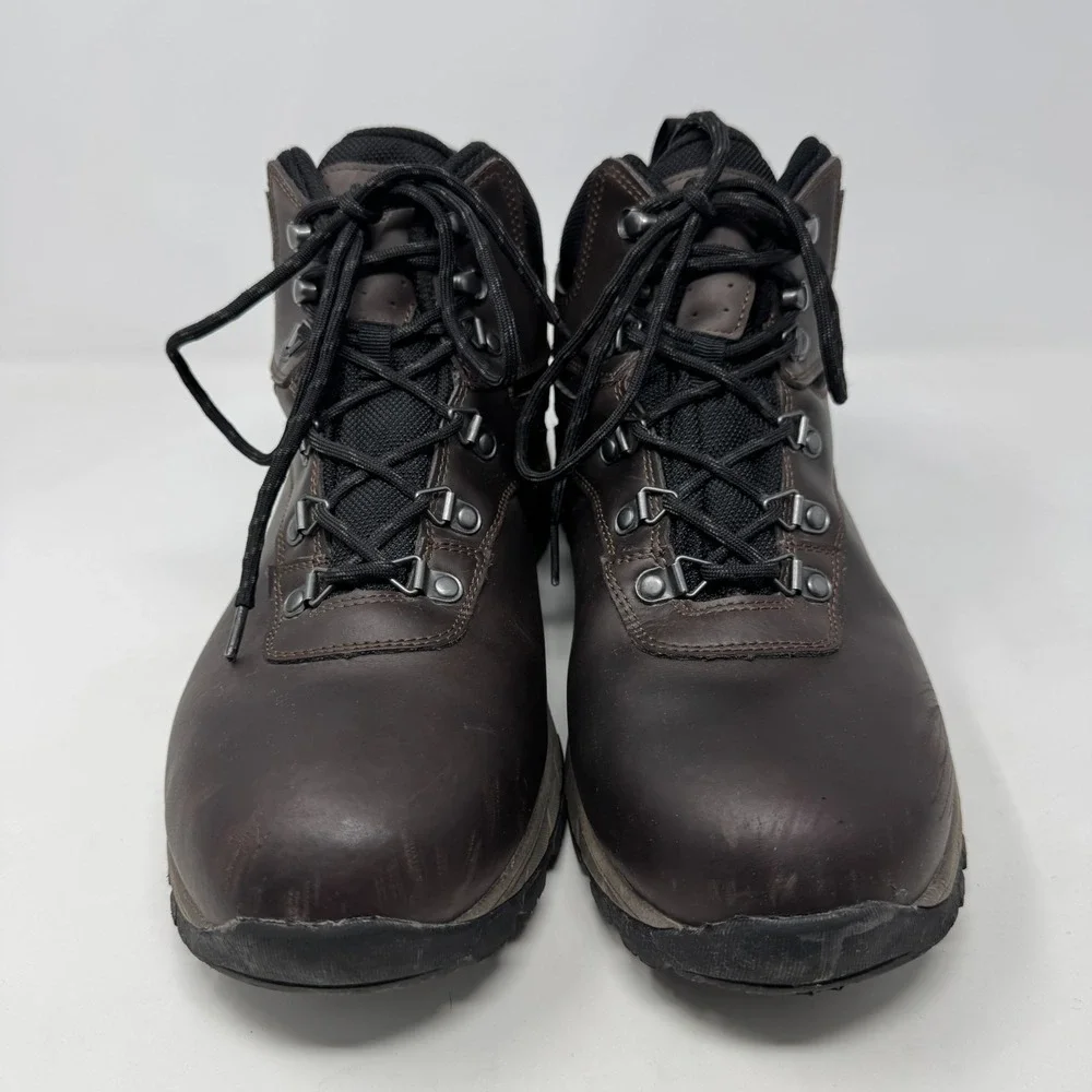 Eddie Bauer Everett Hiker‎ Hiking Boots Brown Leather Men's Size 12 M